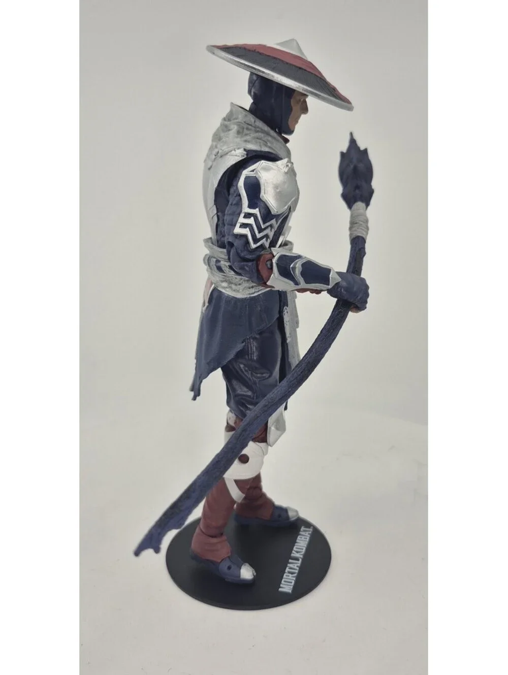 Mortal Kombat 11 RAIDEN W/STAFF WEAPON Blue/Sliver Suit MCFARLANE TOYS